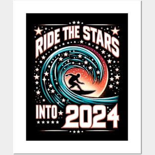 Ride the stars into 2024! Posters and Art